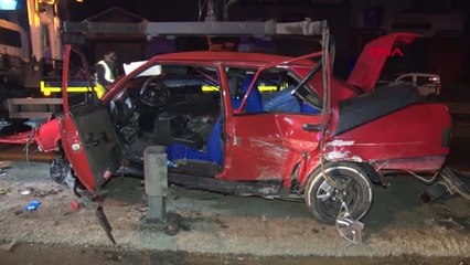 1 Yaşındaki Bebek, Hurdaya Dönen Otomobilden Yara Almadan Kurtuldu