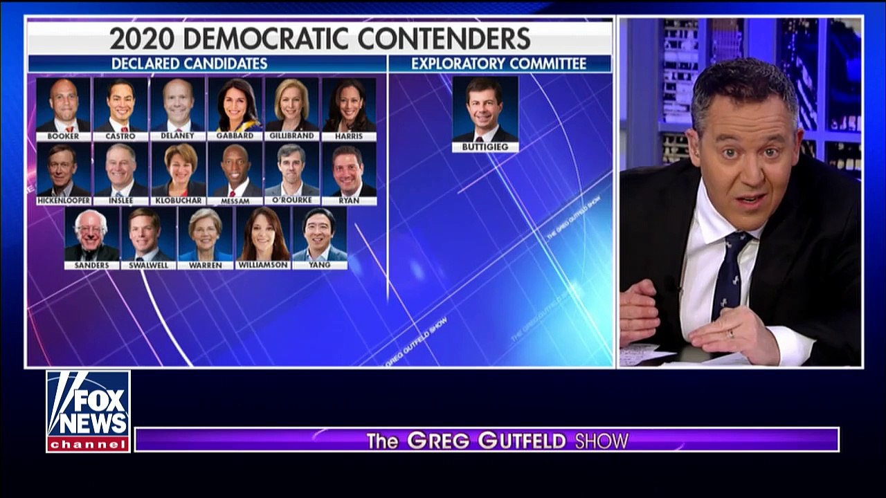 Gutfeld on 2020 Democratic president hopefuls- Everyone is running just to get a little press! - Fox News