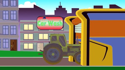 The Green Tractors | Fairytale for children - design and application | Zielone Traktory - Bajki