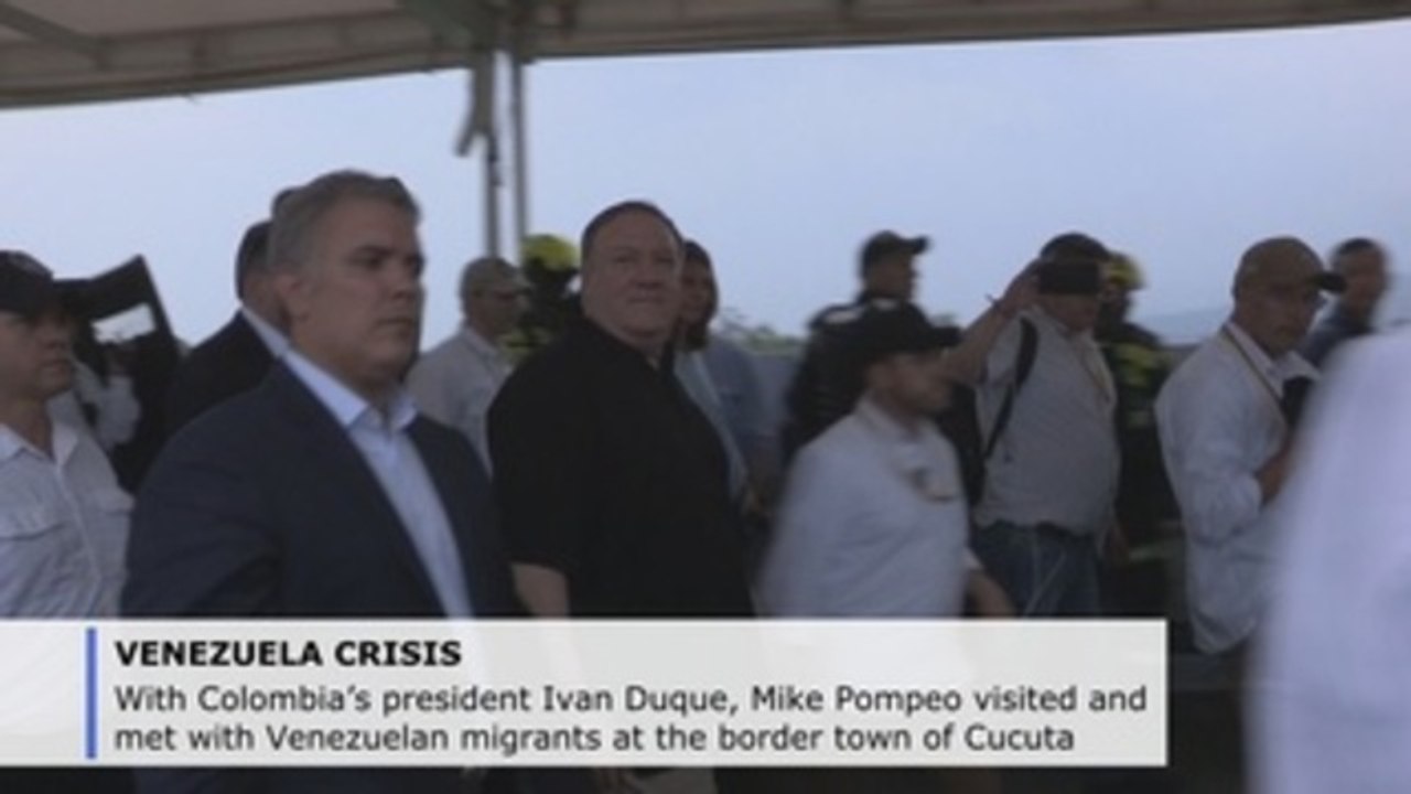 Pompeo urges Maduro to allow entry of humanitarian aid into Venezuela