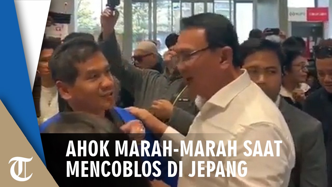 Video Ahok Marah-marah saat Mencoblos di Jepang karena Surat Suara