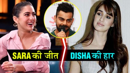 Sara Ali Khan Virat Kohli Together For A Film | Disha Patani Loses To Sara