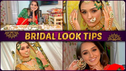 Tanya Sharma Gives You Bridal Make Up and Hair Tips | Muslim Bride