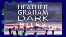 Full E-book  Dark Rites (Krewe of Hunters)  Best Sellers Rank : #1
