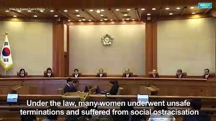 South Korean constitutional court orders abortion ban be lifted