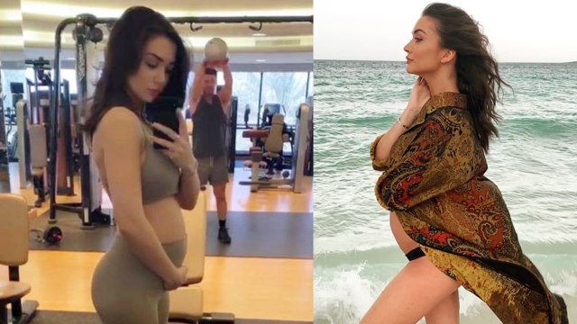 Amy Jackson looks hot with baby bump; Check Out | FilmiBeat