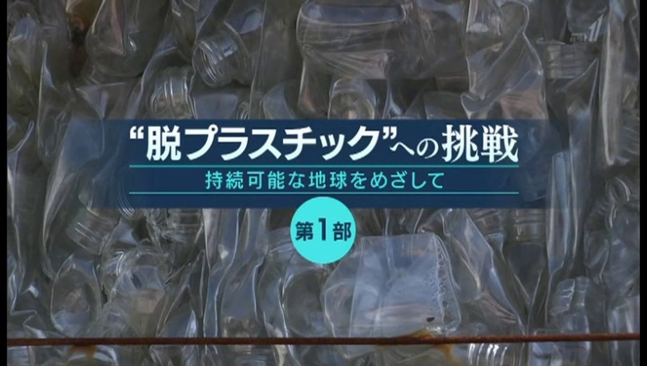 ＢＳ１スペシャル「“脱プラスチック”への挑戦～持続可能な地球をめざして～」第1部20190414