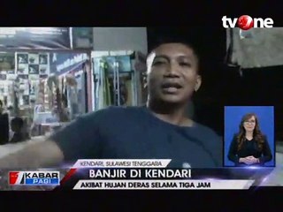 Banjir di Kendari, Warga Panik Selamatkan Diri dan Harta