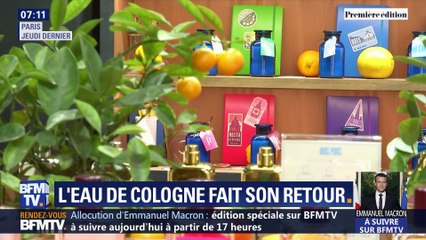L'eau de Cologne fait son retour
