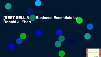 [BEST SELLING]  Business Essentials by Ronald J. Ebert