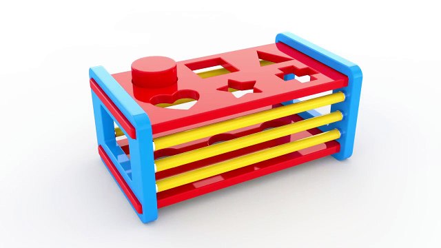Colors for Children to Learn with Wooden Street Vehicles Toys - Colors and Shapes Video Collection