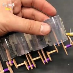 how to create Four cylinder cardboard engine