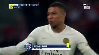Mbappe gets yellow card for a painful stomp vs Lille
