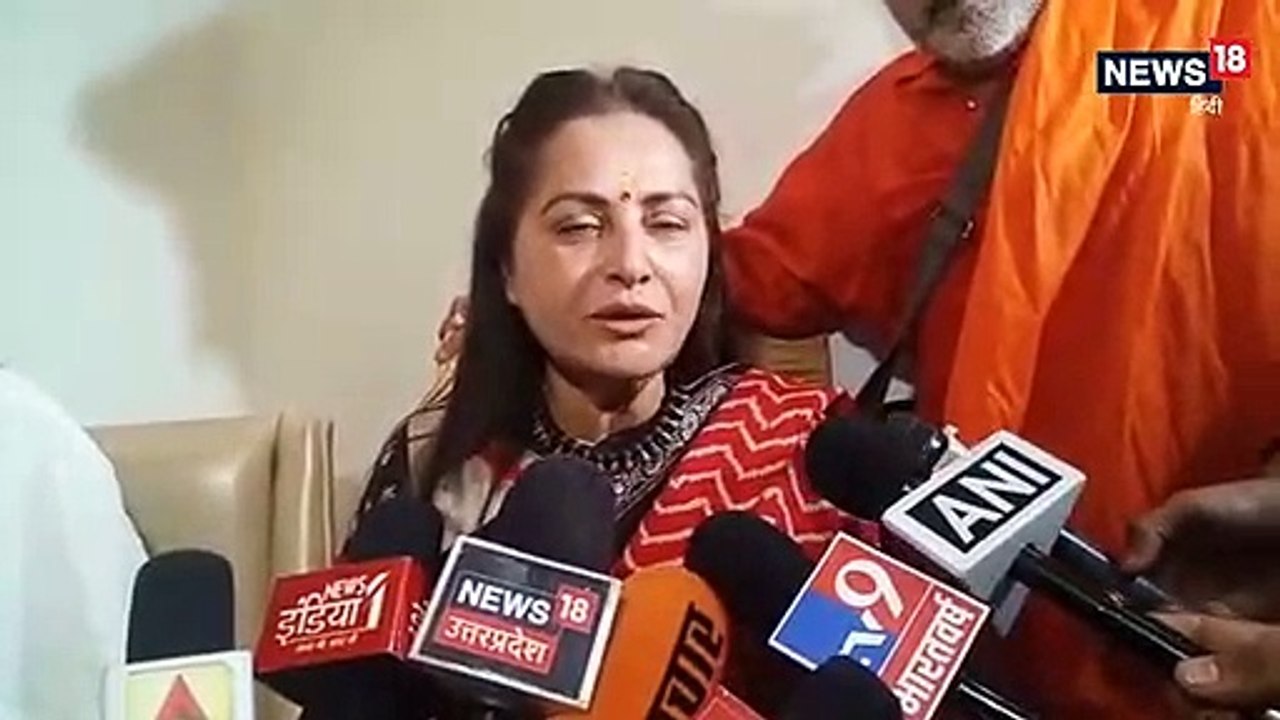 आजम खान की टिप्पणी पर जया प्रदा ने कहा- क्या मैं मर जाऊं तब तसल्ली मिलेगी