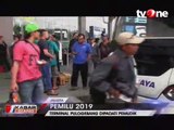 Terminal Pulo Gebang Dipadati Pemudik yang Ingin Nyoblos