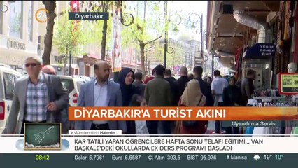 Diyarbakır'a turist akını