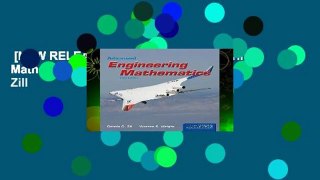 [NEW RELEASES]  Advanced Engineering Mathematics by Dennis G. Zill