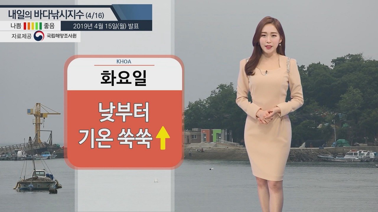 [내일의 바다낚시지수] 4월16일 전국에 봄기운 가득 해황도 날씨도 좋아 바다 조황 기대  / YTN