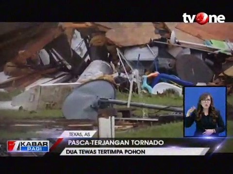 Tornado di Texas Tewaskan Dua Orang Anak