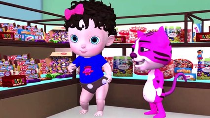 Supermarket Song - Power Wheels Ride Go To Supermarket Nursery Rhymes Plus More Kids Songs | Best Cartoon Movies ✓