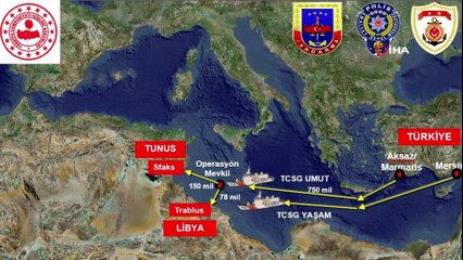 Uluslararası sularda yapılan Birlik Operasyonu’nda yaklaşık 5 ton toz esrar ele geçirildi