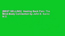 [BEST SELLING]  Healing Back Pain: The Mind-Body Connection by John E. Sarno M.D.