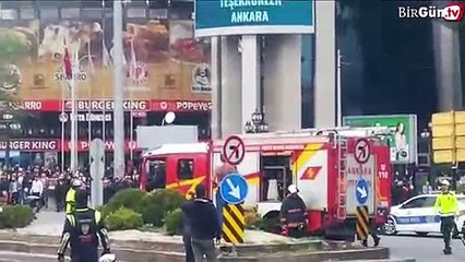Kendini yakmaya çalışan yurttaş