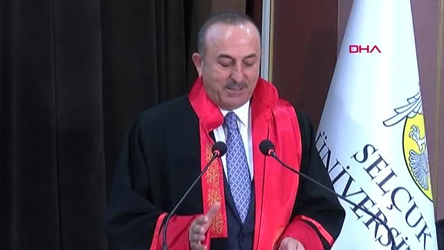 Dışişleri Bakanı Çavuşoğlu Selçuk Üniversitesinde Konuştu-Tamamı Ftp'de