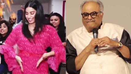 Jhanvi Kapoor's father gets emotional after watching her dance  | FilmiBeat