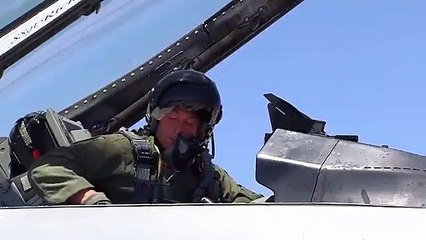 F-16 Fighter Jets Preflight + Takeoff_Landing At Nellis AFB_21