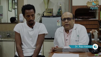 Ethiopian Footballer Talks About His Treatment At Apollo Hospital Delhi