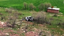 Diyarbakır'da iki araç kafa kafaya çarpıştı: 2 ölü, 7 yaralı