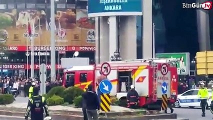 Ankara kendini yakmaya çalışan vatandaş