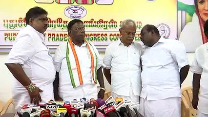 காங்கிரஸ் மீது குறை கூற என்ஆர் காங்.கிற்கு தகுதியில்லை- முதல்வர் நாராயணசாமி-வீடியோ