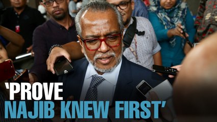 NEWS: Prove Najib aware funds from illegal source – Shafee