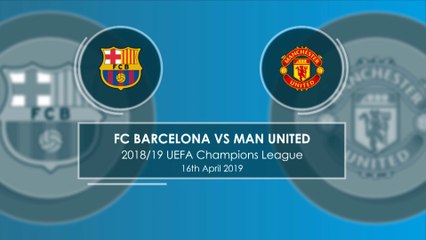 Head 2 Head - FC Barcelona v Manchester United