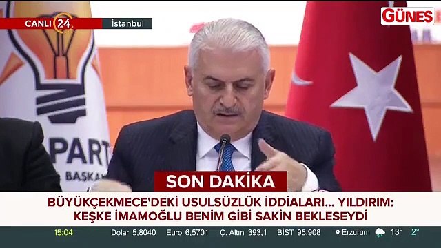 Yıldırım: Bu seçim murdar olmuş bir seçimdir