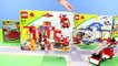 LEGO DUPLO-Pompier, camions de pompiers, sapeurs Pompiers, Police, & Construction de petites Voitures Unboxing | Gertie S. Bresa