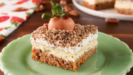 These Carrot Patch Cheesecake Bars Are Perfect For Easter