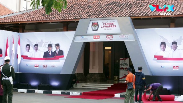 Di Balik Layar Panasnya Debat Capres-Cawapres 2019
