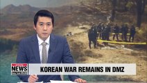 S. Korean military finds additional Korean War remains in DMZ