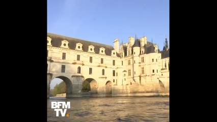 Le niveau très bas du Cher menace sérieusement les fondations du château de Chenonceau