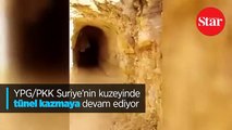 YPG/PKK’nın Suriye’nin kuzeyindeki tünellerindeki görüntüleri