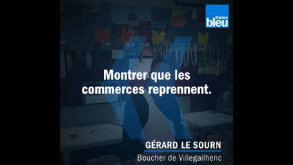 Inondations dans l'Aude : le boucher de Villegailhenc