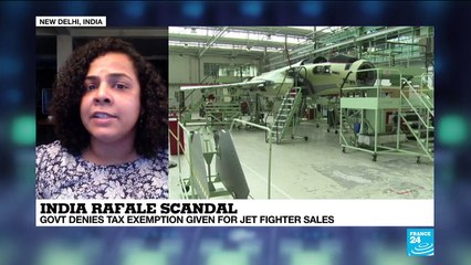 India Rafale scandal: government denies tax exemption given for fighter jet sales
