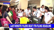 Last-minute filers beat ITR-filing deadline