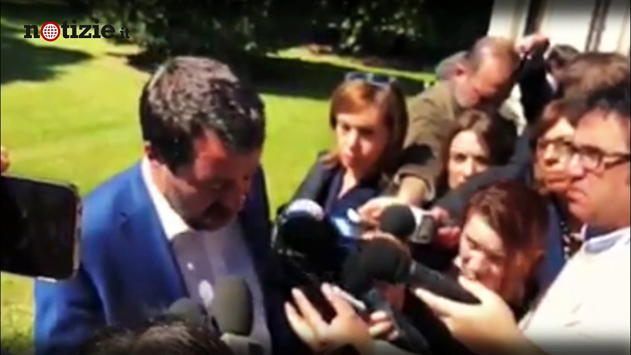 Matteo Salvini "Crisi di governo? Con me i porti restano chiusi" | Notizie.it