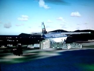 Attérissage TNCM avec un Cessna Caravan