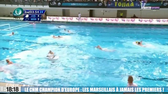 À jamais les premiers ! Notre émission avec les joueurs du Cercle des Nageurs de Marseille, champions d'Europe de water polo