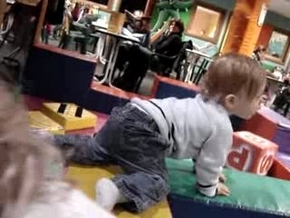 Lucas & Leo in ball pit 2